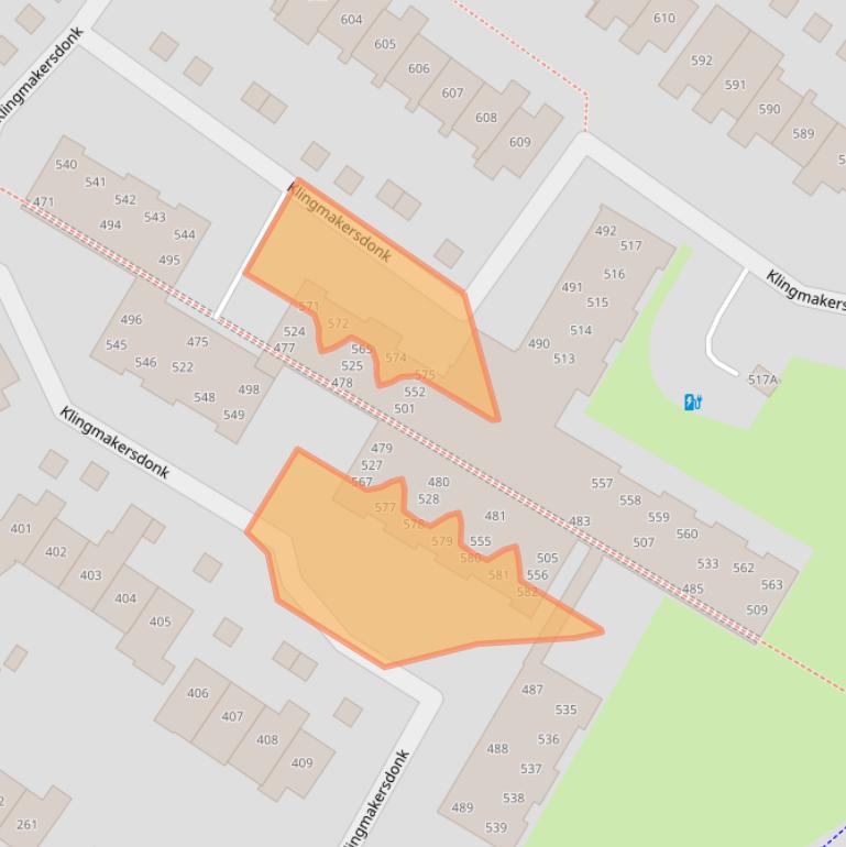 Kaart van postcodegebied 7326GV.