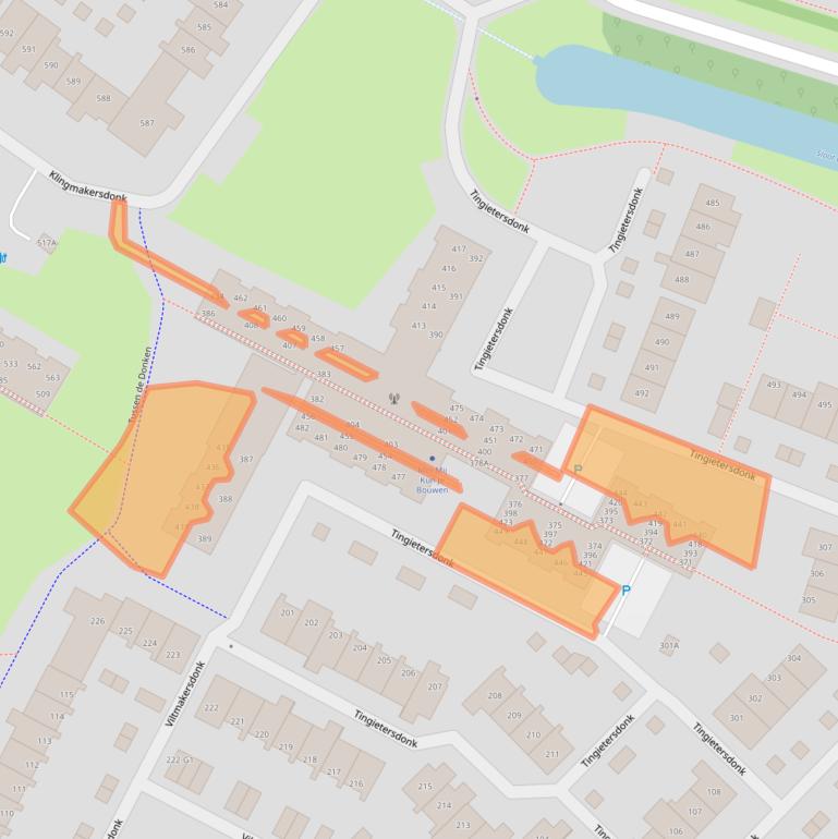 Kaart van postcodegebied 7326NW.