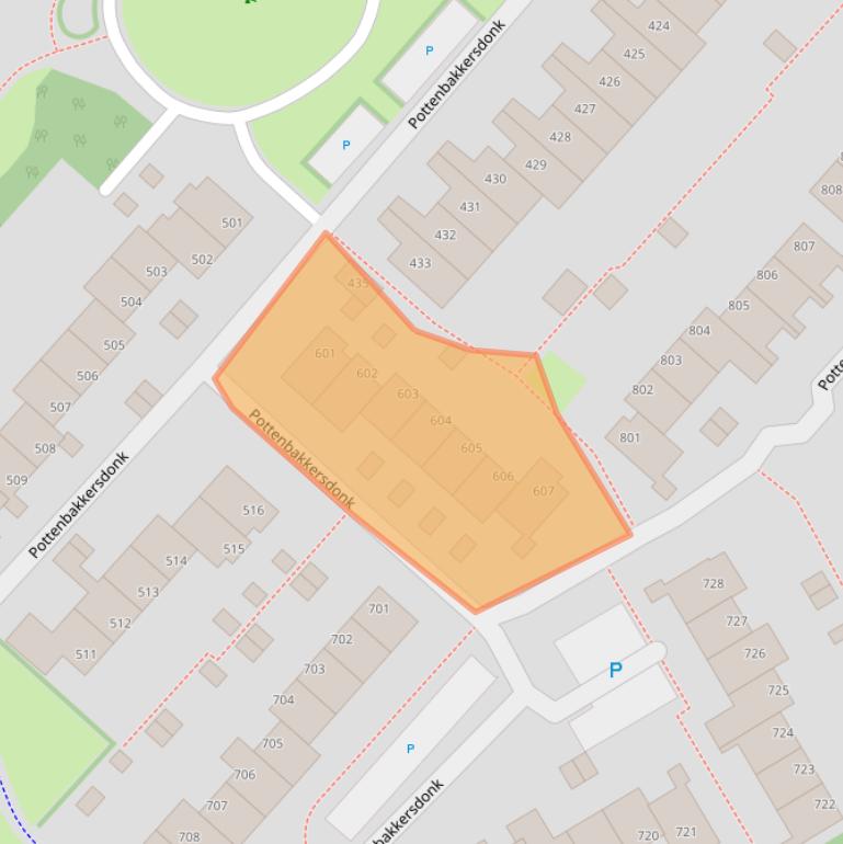 Kaart van postcodegebied 7326PH.