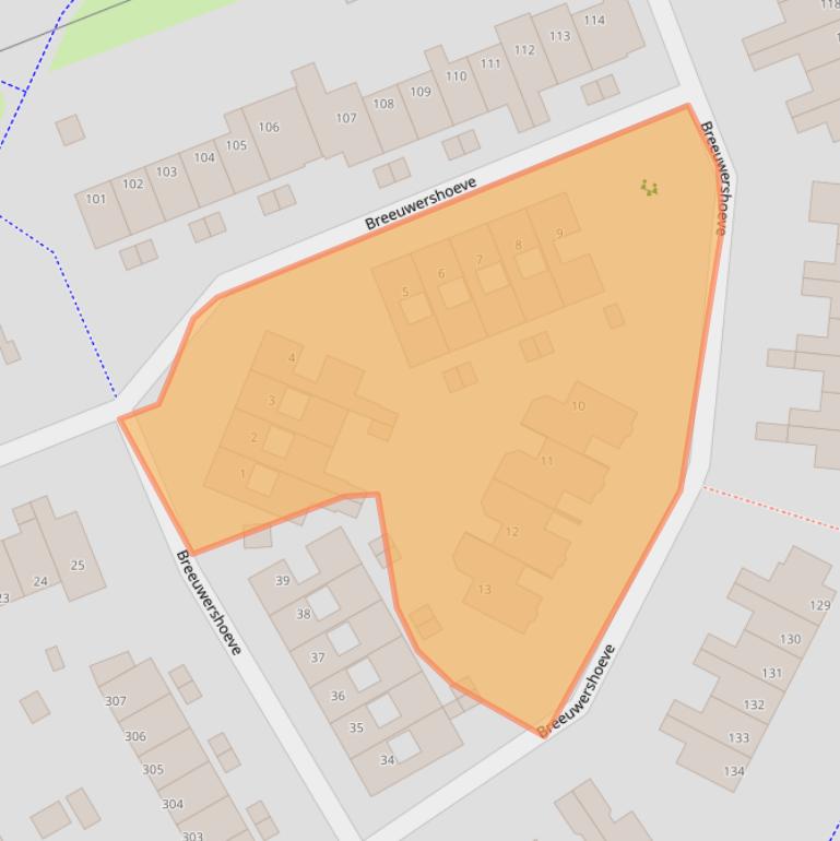 Kaart van postcodegebied 7326SN.