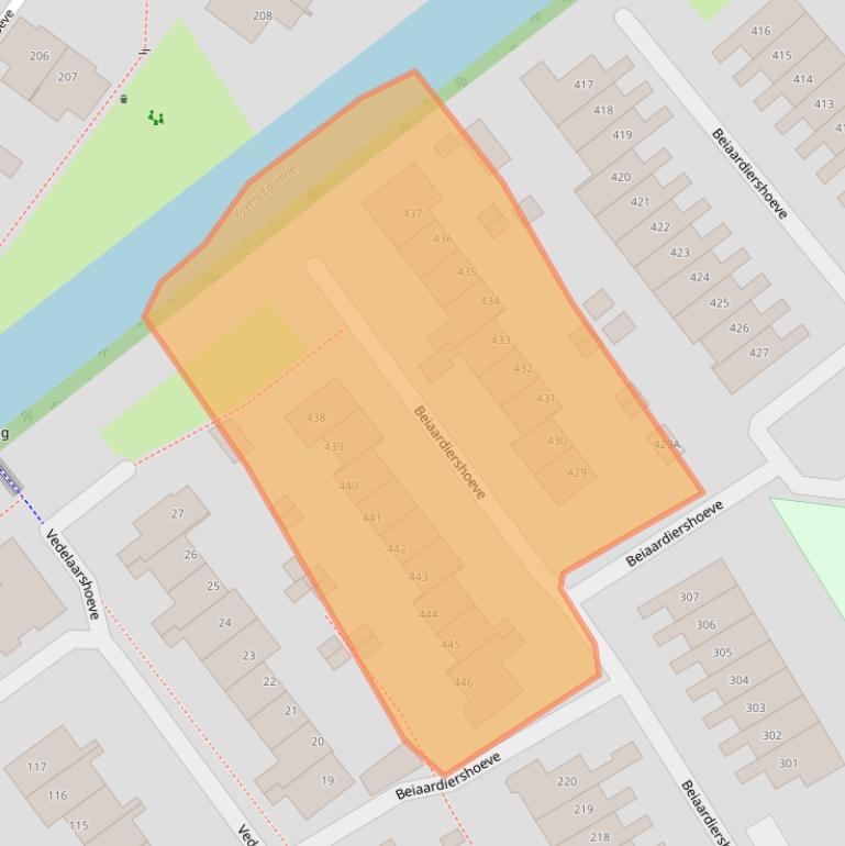 Kaart van postcodegebied 7326TE.