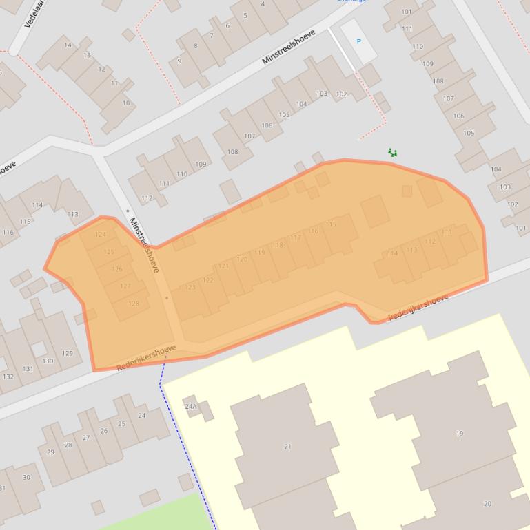 Kaart van postcodegebied 7326TJ.