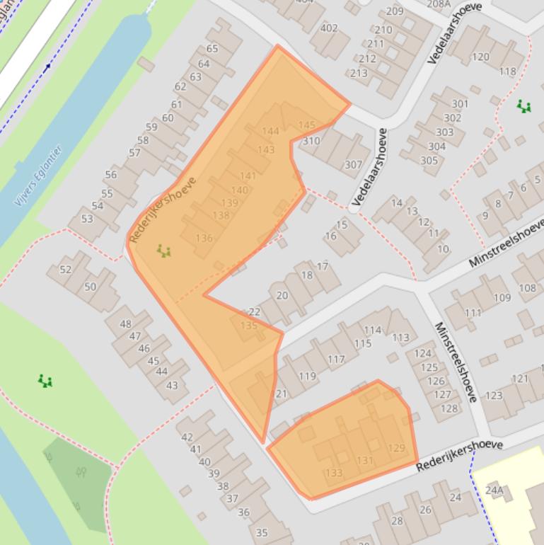 Kaart van postcodegebied 7326TK.