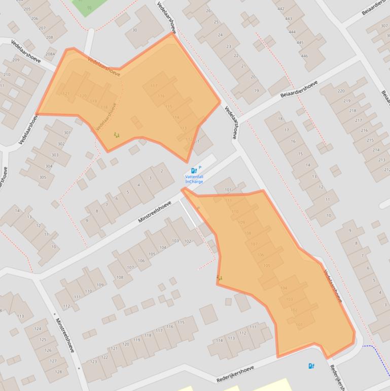 Kaart van postcodegebied 7326TL.