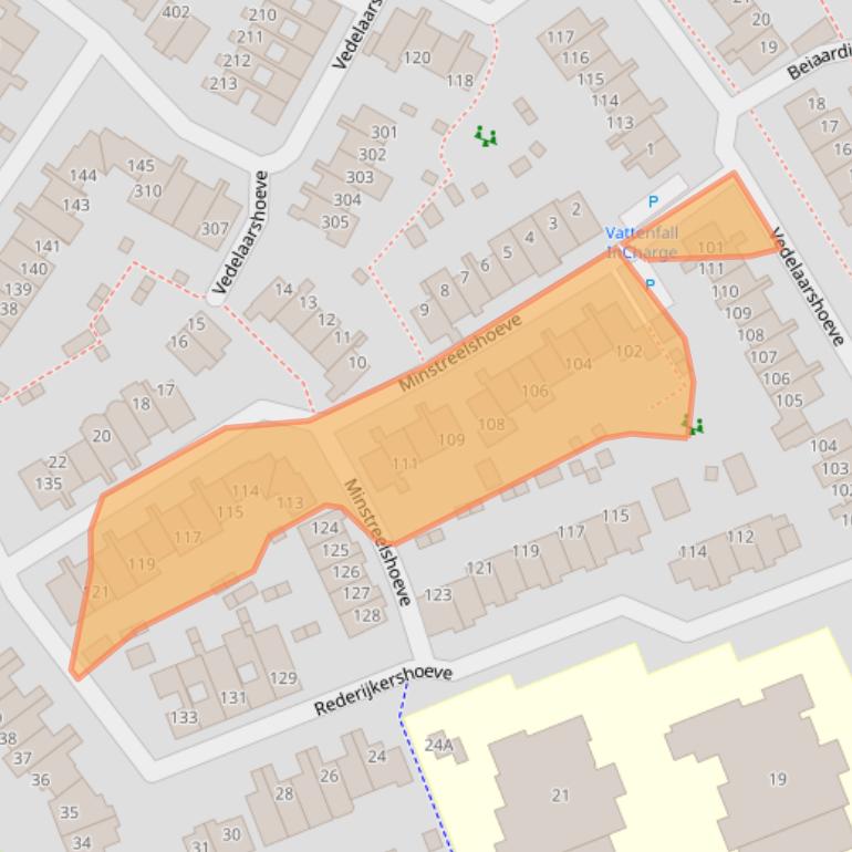 Kaart van postcodegebied 7326TS.