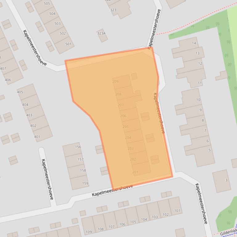 Kaart van postcodegebied 7326VE.