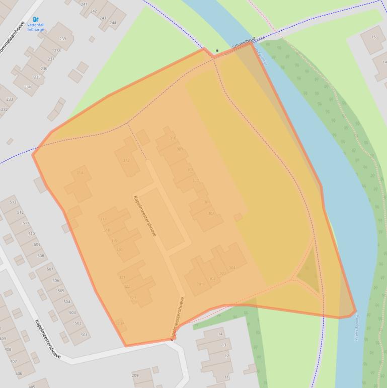 Kaart van postcodegebied 7326VG.