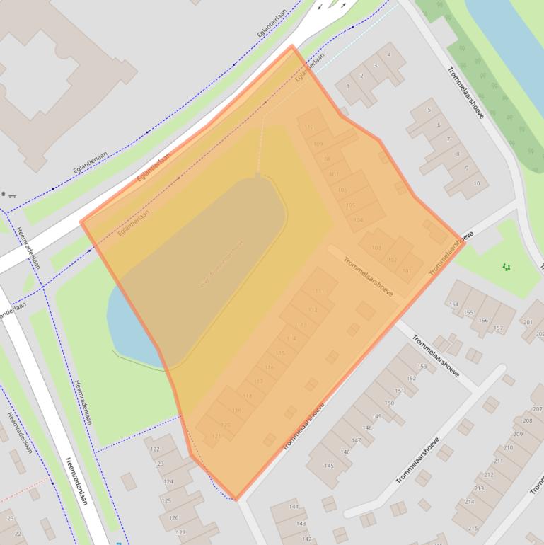 Kaart van postcodegebied 7326VR.