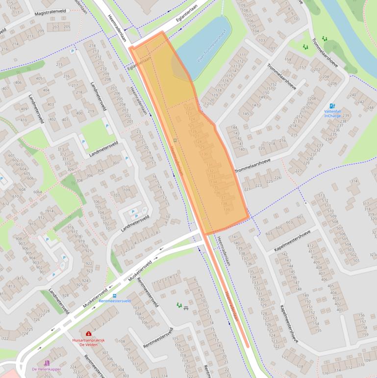 Kaart van postcodegebied 7326VS.