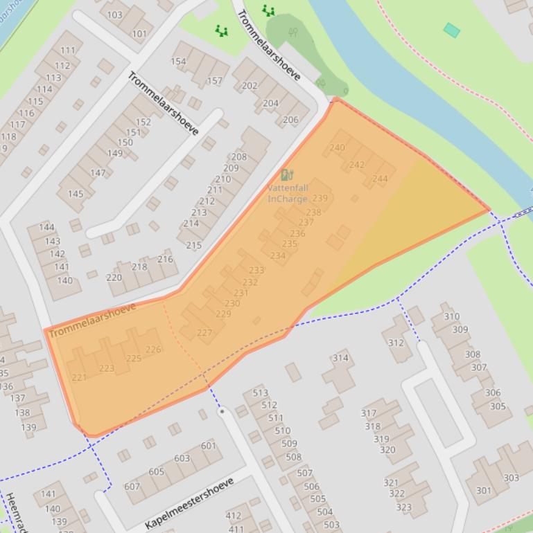 Kaart van postcodegebied 7326VW.