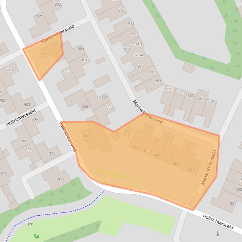 Kaart van postcodegebied 7327JM.