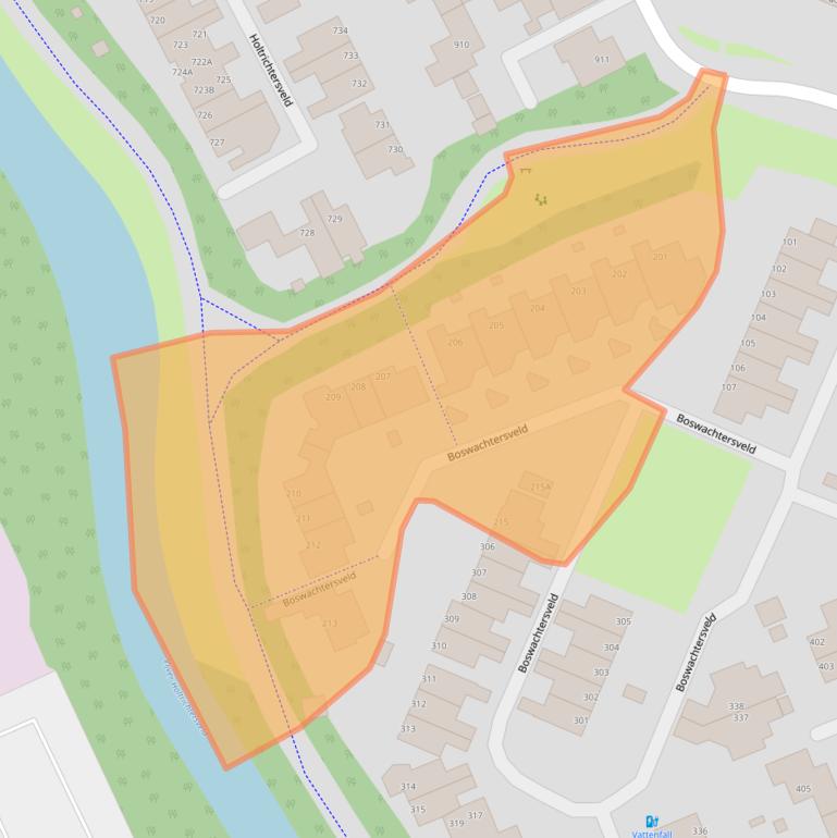 Kaart van postcodegebied 7327JS.