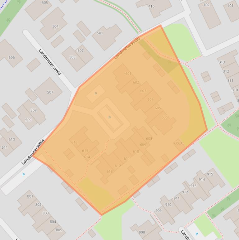 Kaart van postcodegebied 7327KD.