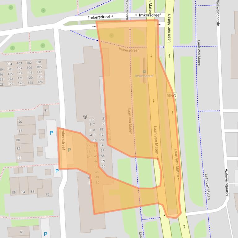 Kaart van postcodegebied 7328CM.