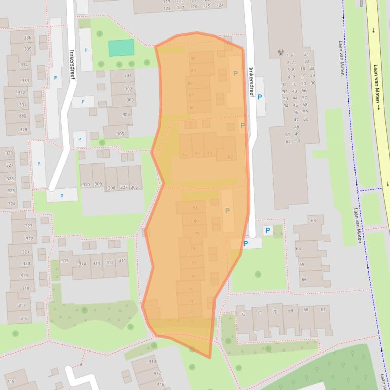 Kaart van postcodegebied 7328CR.
