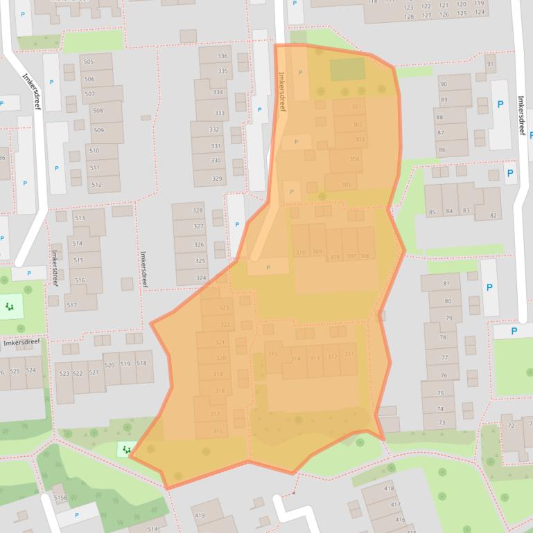 Kaart van postcodegebied 7328DA.