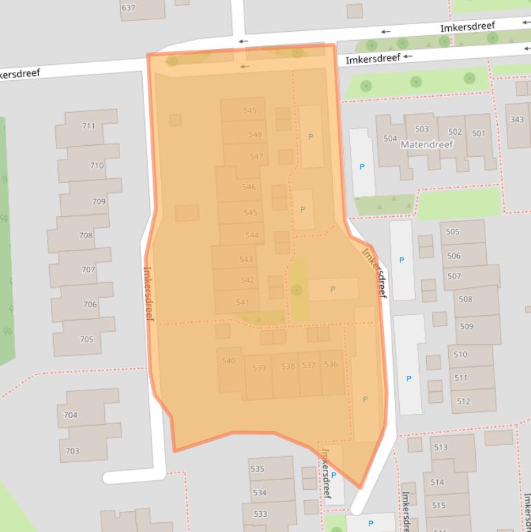 Kaart van postcodegebied 7328DH.