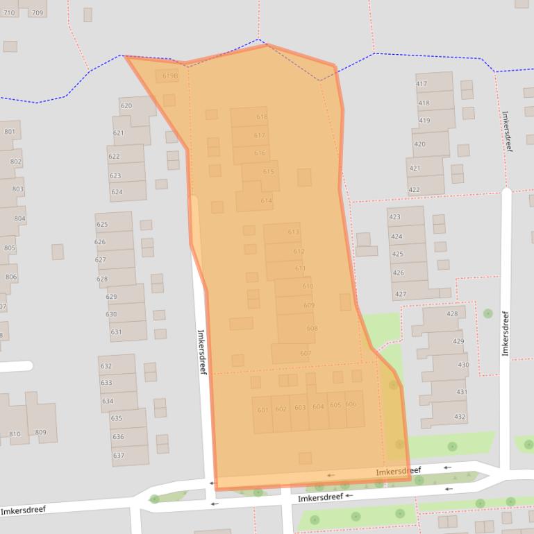 Kaart van postcodegebied 7328DJ.