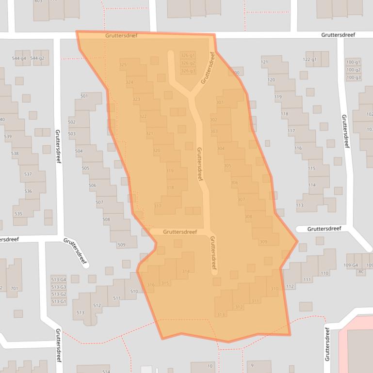 Kaart van postcodegebied 7328DR.