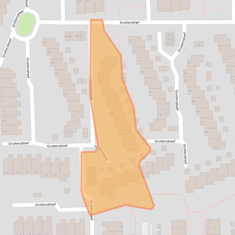 Kaart van postcodegebied 7328DT.