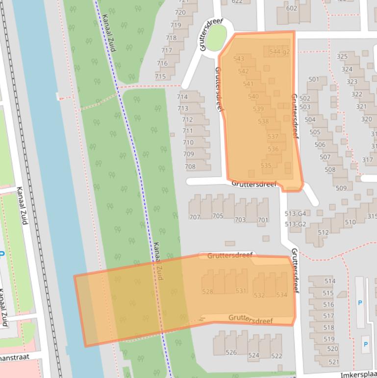 Kaart van postcodegebied 7328DW.