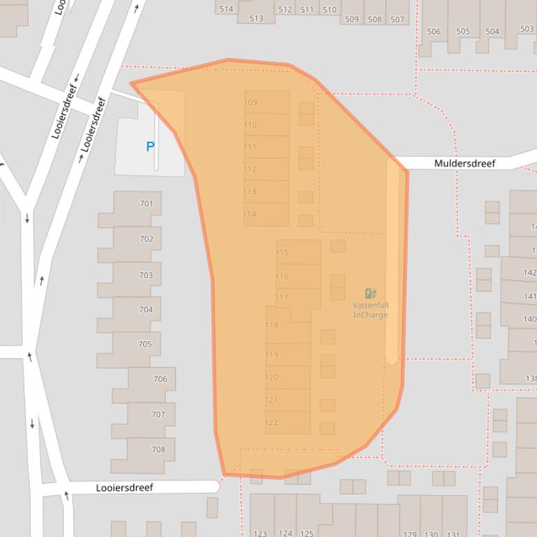 Kaart van postcodegebied 7328EA.