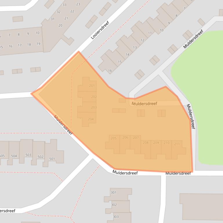 Kaart van postcodegebied 7328EE.