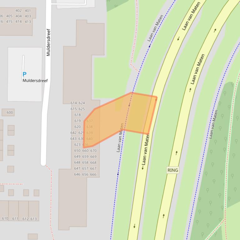 Kaart van postcodegebied 7328ES.