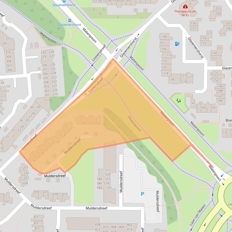 Kaart van postcodegebied 7328HP.