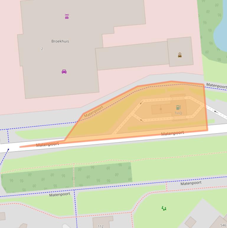 Kaart van postcodegebied 7328JN.