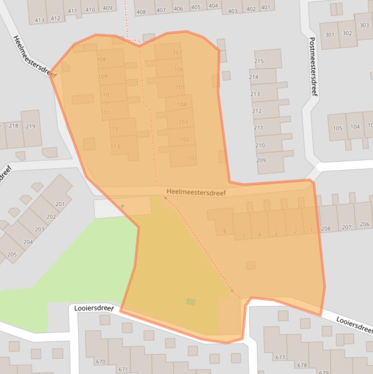 Kaart van postcodegebied 7328KA.