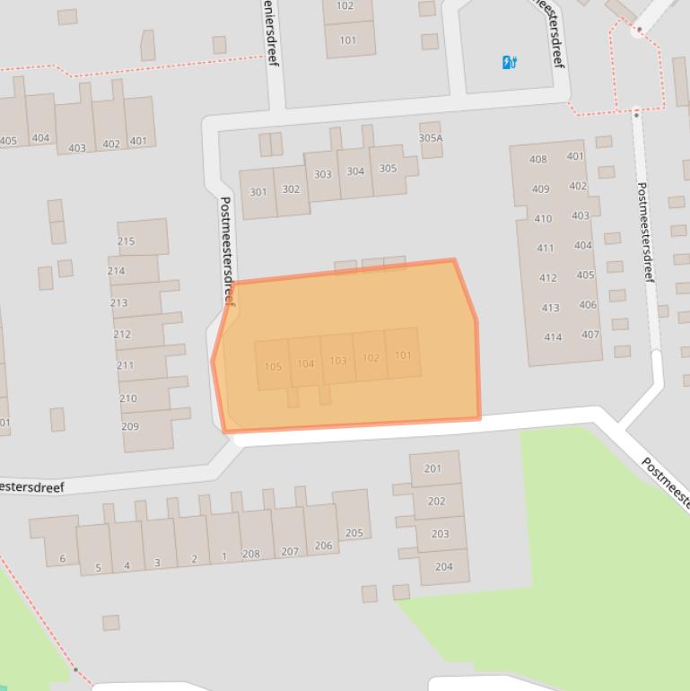 Kaart van postcodegebied 7328KN.