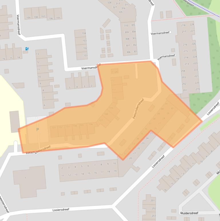 Kaart van postcodegebied 7328LB.