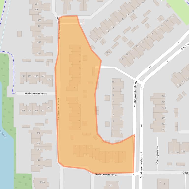 Kaart van postcodegebied 7328NA.