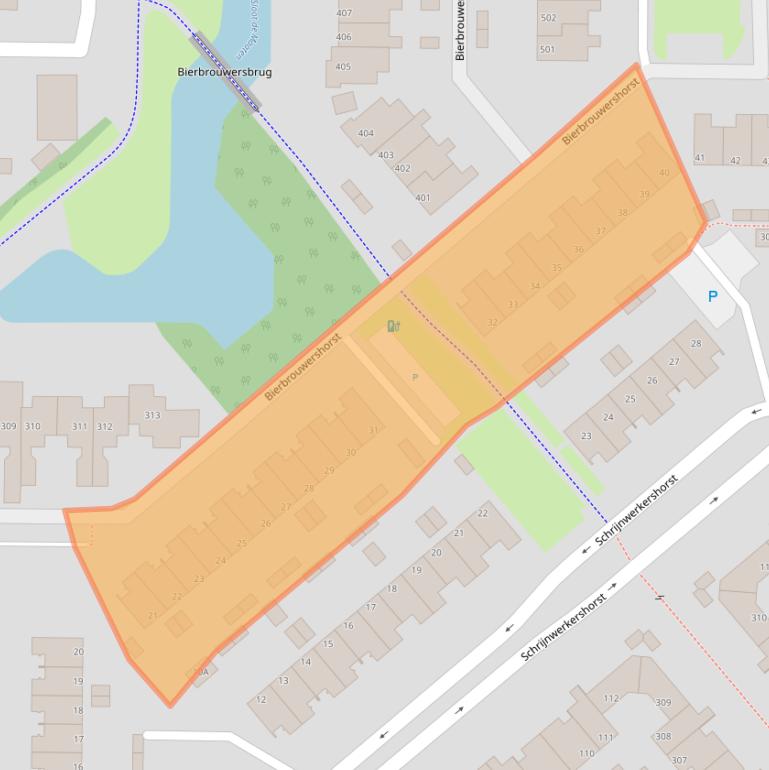 Kaart van postcodegebied 7328NB.