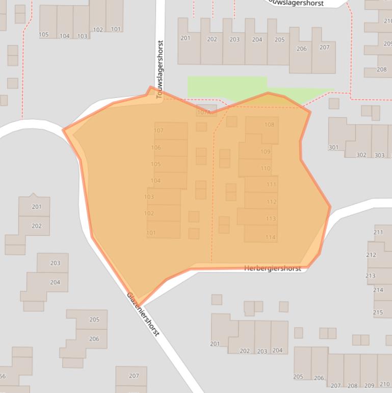 Kaart van postcodegebied 7328SB.