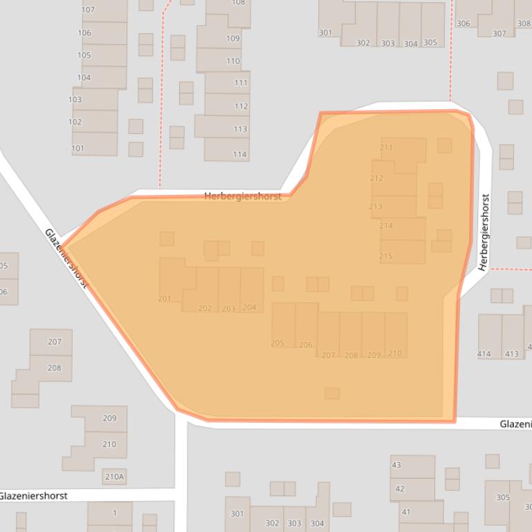 Kaart van postcodegebied 7328SH.