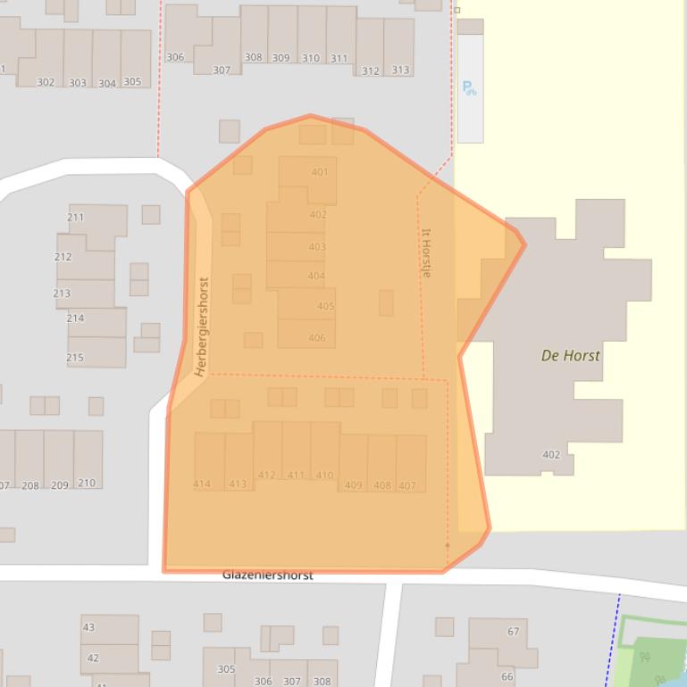 Kaart van postcodegebied 7328ST.