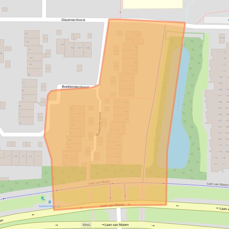 Kaart van postcodegebied 7328TR.