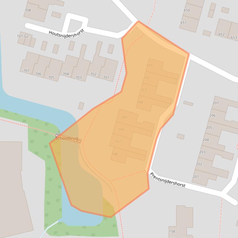 Kaart van postcodegebied 7328VA.