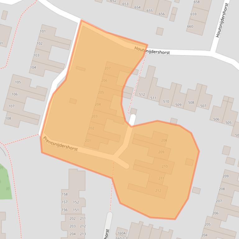 Kaart van postcodegebied 7328VE.