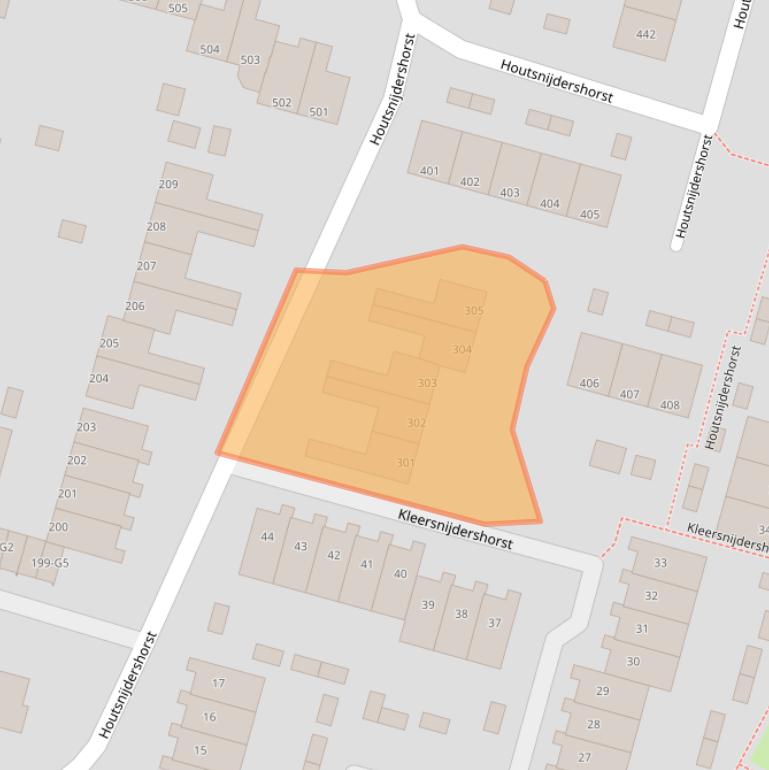 Kaart van postcodegebied 7328VZ.