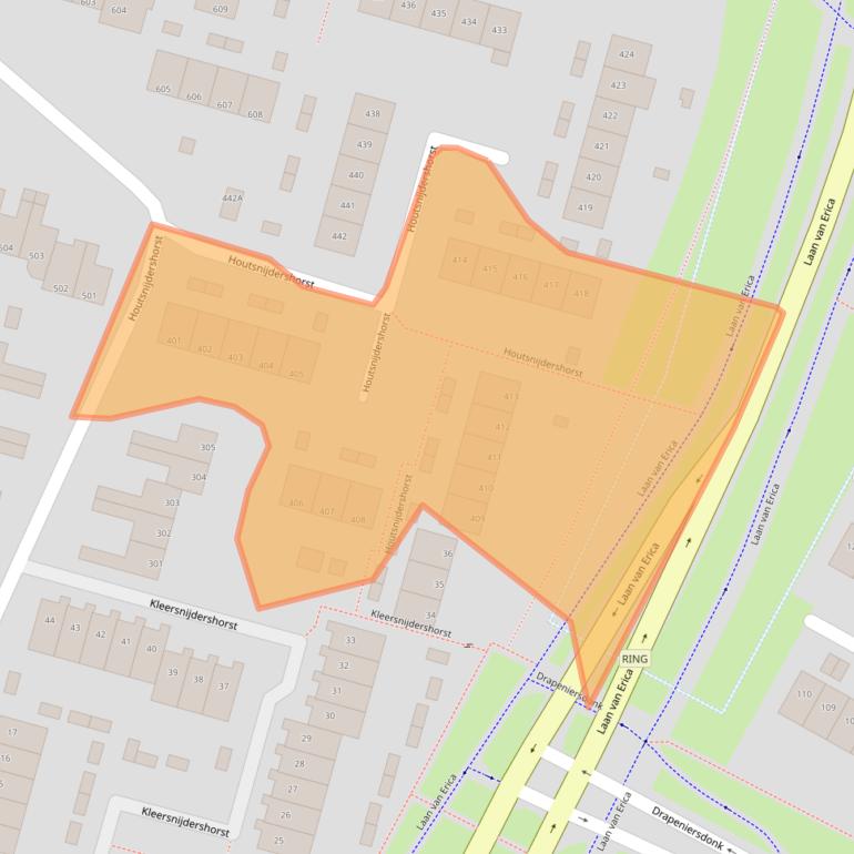 Kaart van postcodegebied 7328WB.