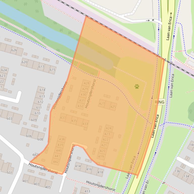 Kaart van postcodegebied 7328WC.