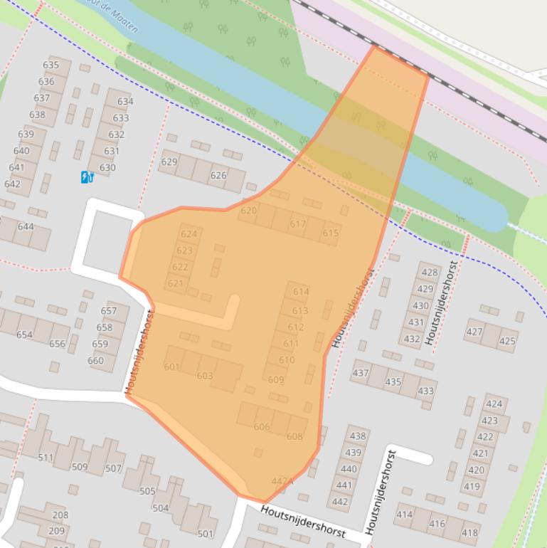 Kaart van postcodegebied 7328WL.