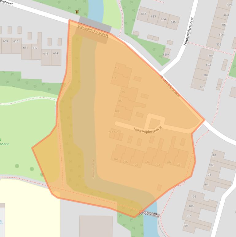 Kaart van postcodegebied 7328WS.