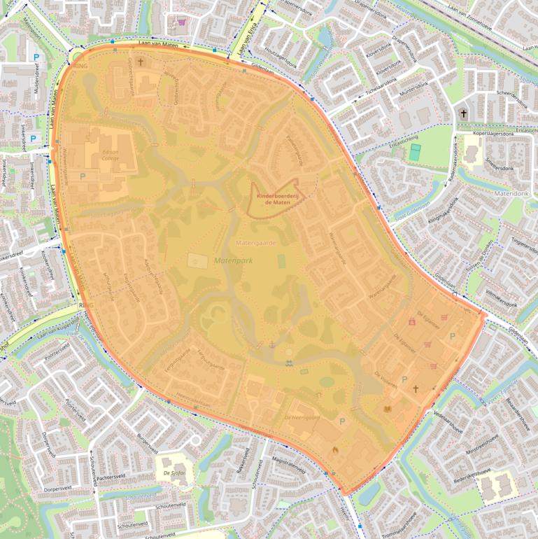 Kaart van postcodegebied 7329.