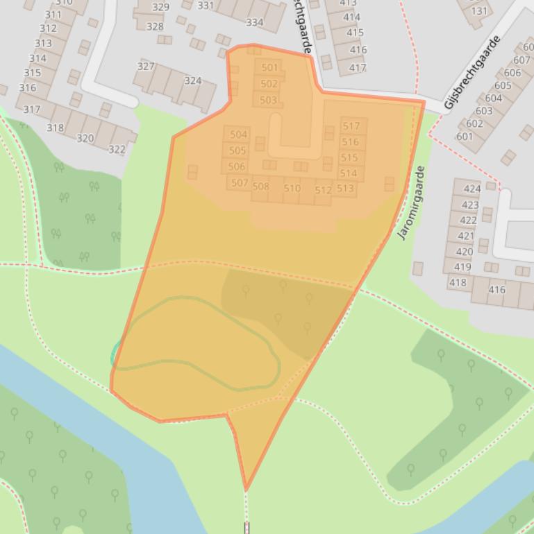 Kaart van postcodegebied 7329CH.