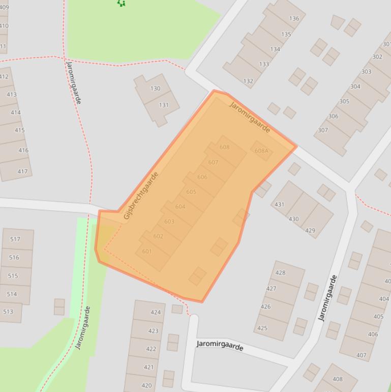 Kaart van postcodegebied 7329CJ.