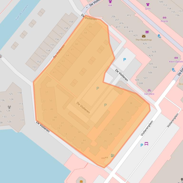 Kaart van postcodegebied 7329DS.